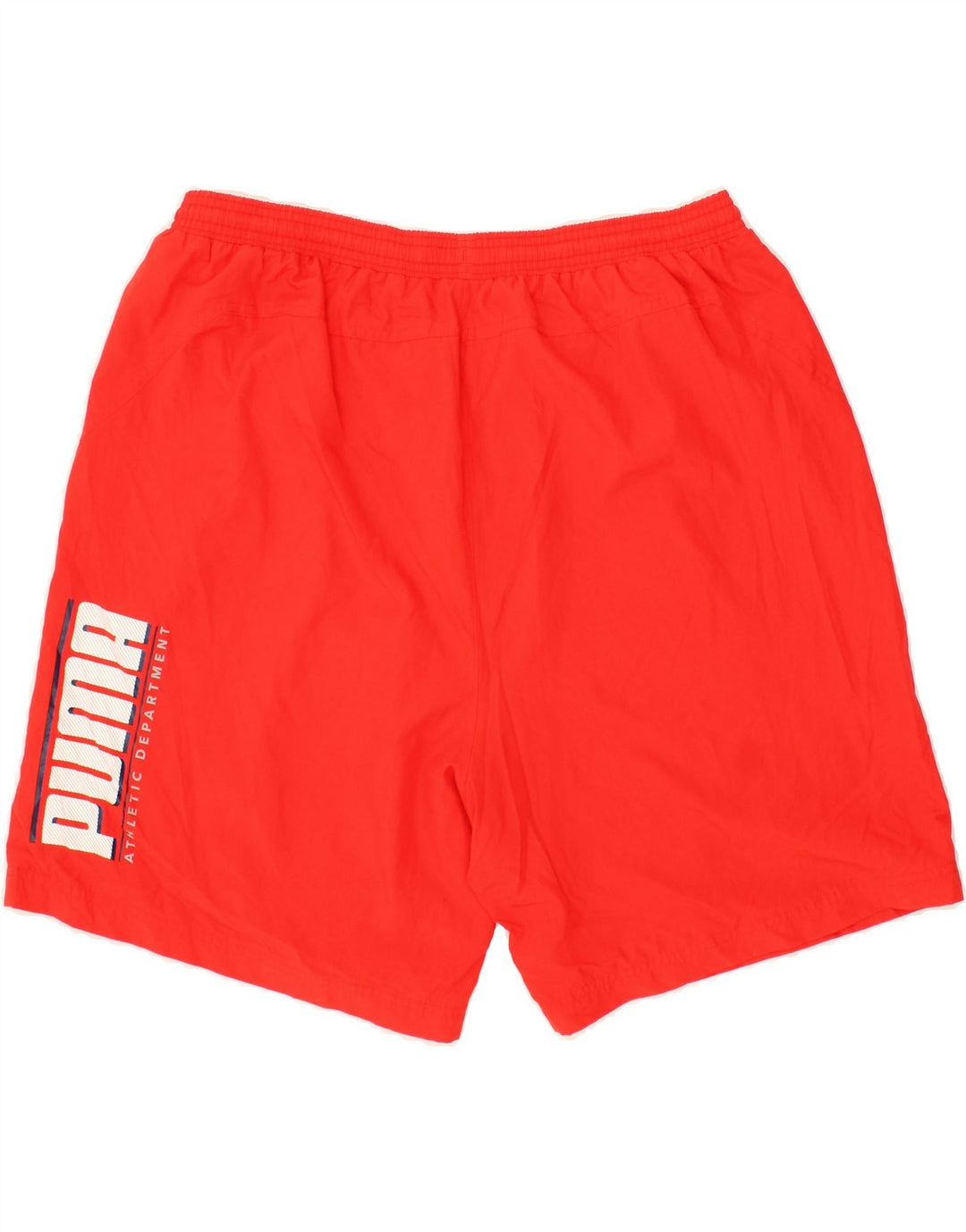 PUMA Mens Graphic Sport Shorts 2XL  Red Polyester Vintage Puma and Second-Hand Puma from Messina Hembry 