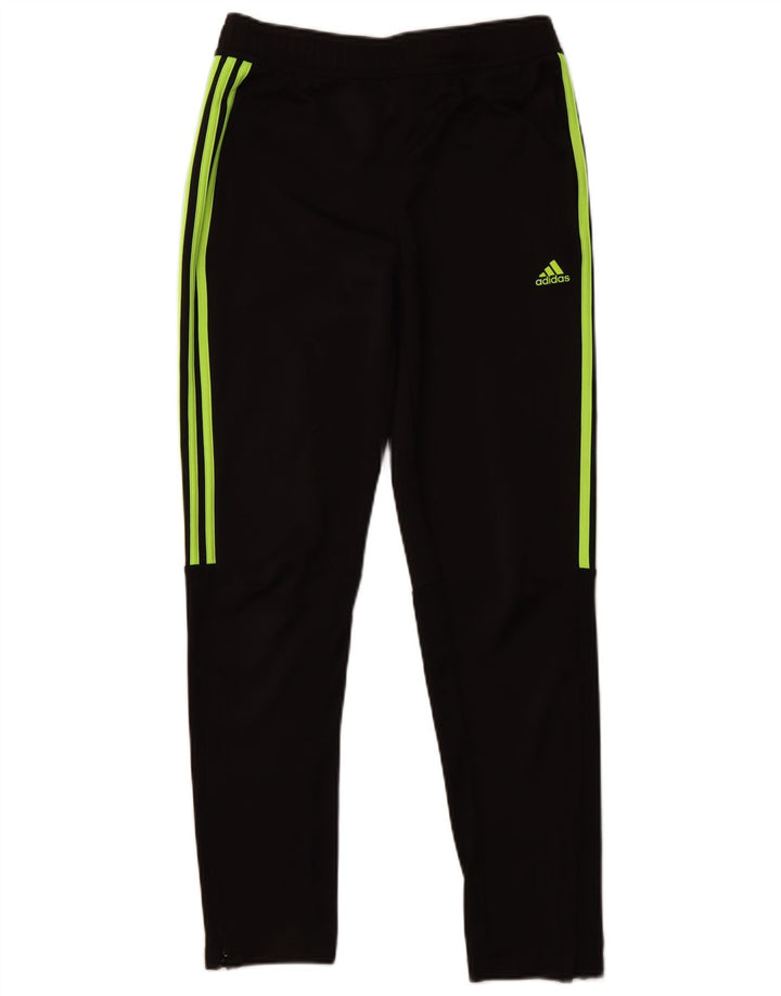 Pantaloni della tuta ADIDAS Aeroready da bambino 13-14 anni in poliestere nero