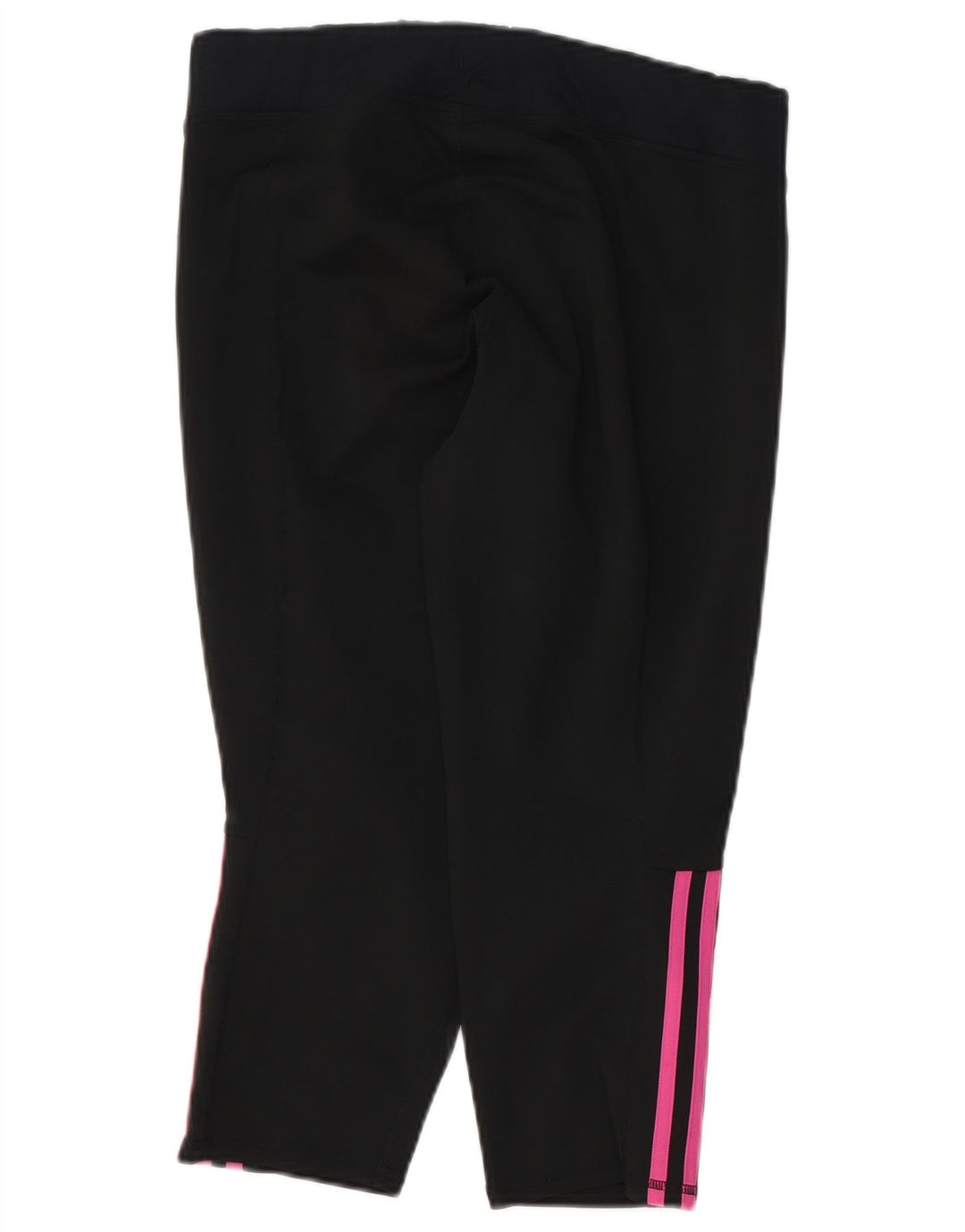 Leggings Capri ADIDAS da donna UK 16/18 Large Nero