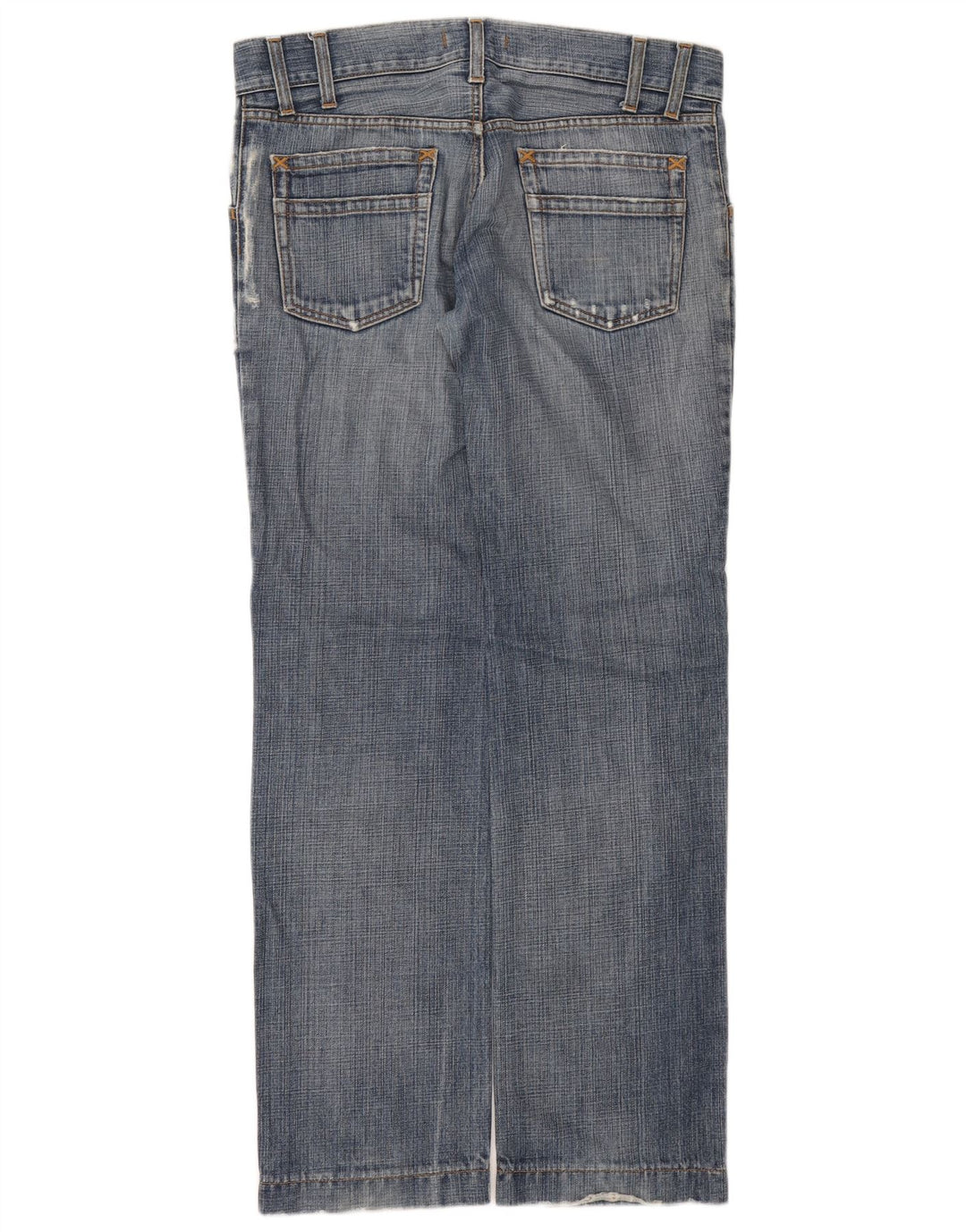 Jeans dritti invecchiati da uomo Dolce & Gabbana IT 48 medio W32 L33 blu