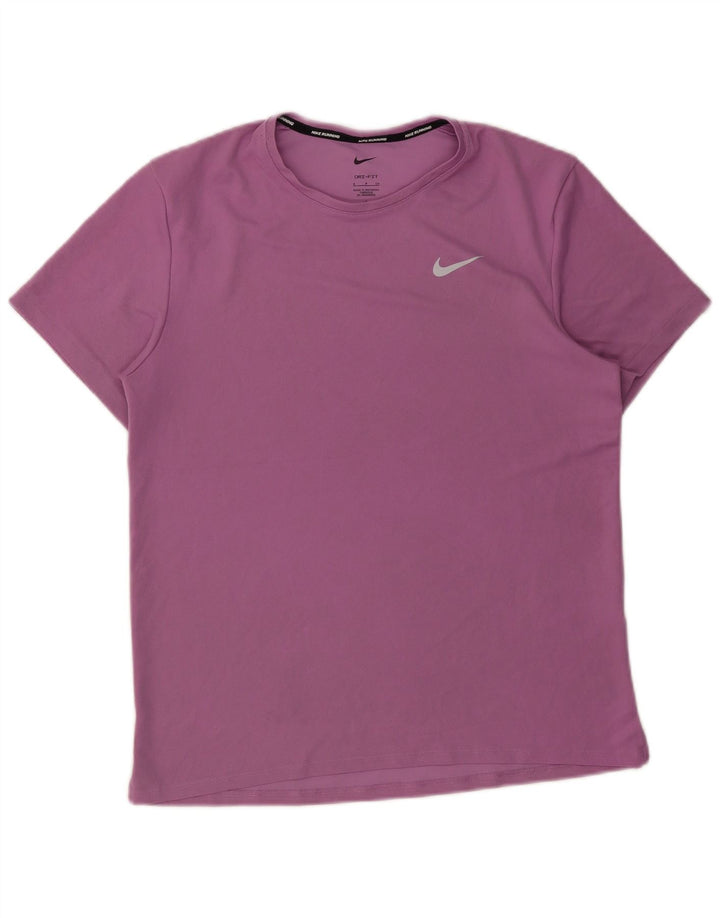 T-shirt Nike Dri Fit da uomo, piccola, in poliestere viola
