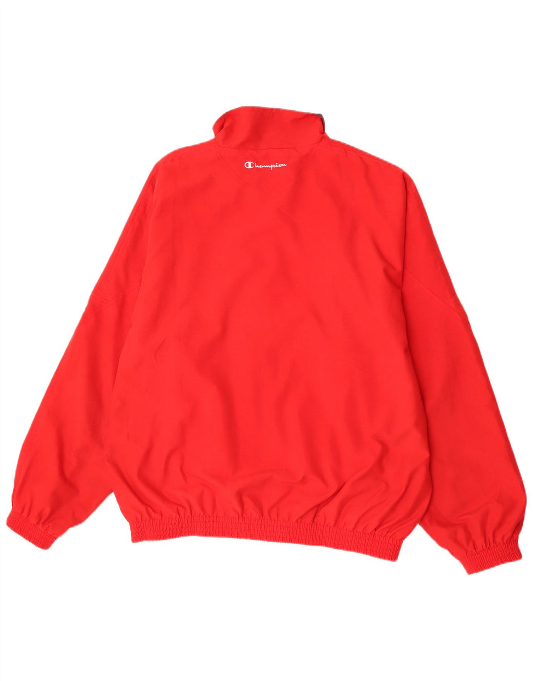 Giacca da tuta da uomo Champion XL Poliestere color block rosso