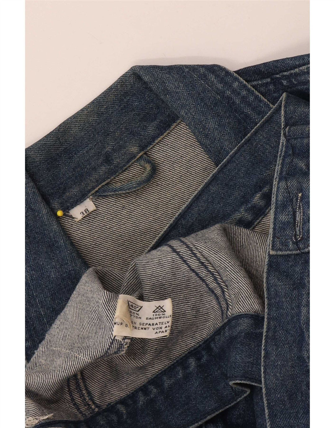 Giacca in denim da uomo Esprit UK 38 Cotone blu medio