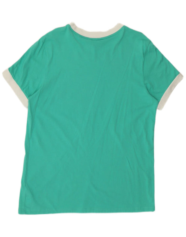 T-shirt da donna ADIDAS Top UK 16 grande verde cotone