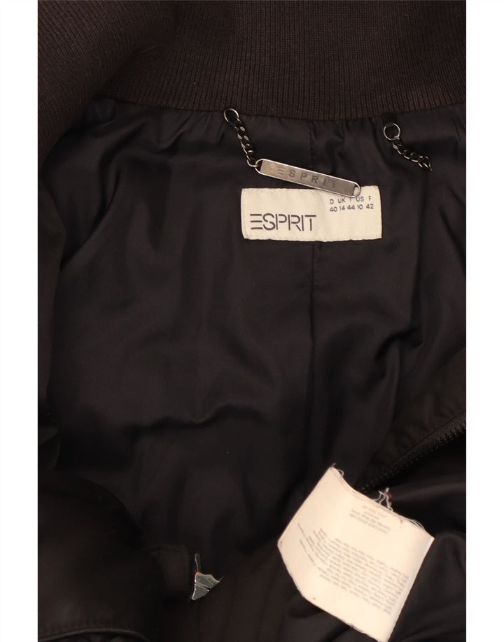 Cappotto imbottito da donna Esprit UK 14 grande poliestere marrone