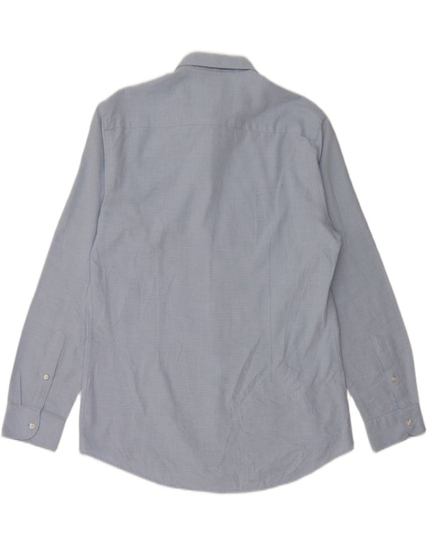 Camicia Zara da uomo slim fit XL blu