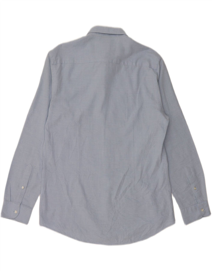 Camicia Zara da uomo slim fit XL blu