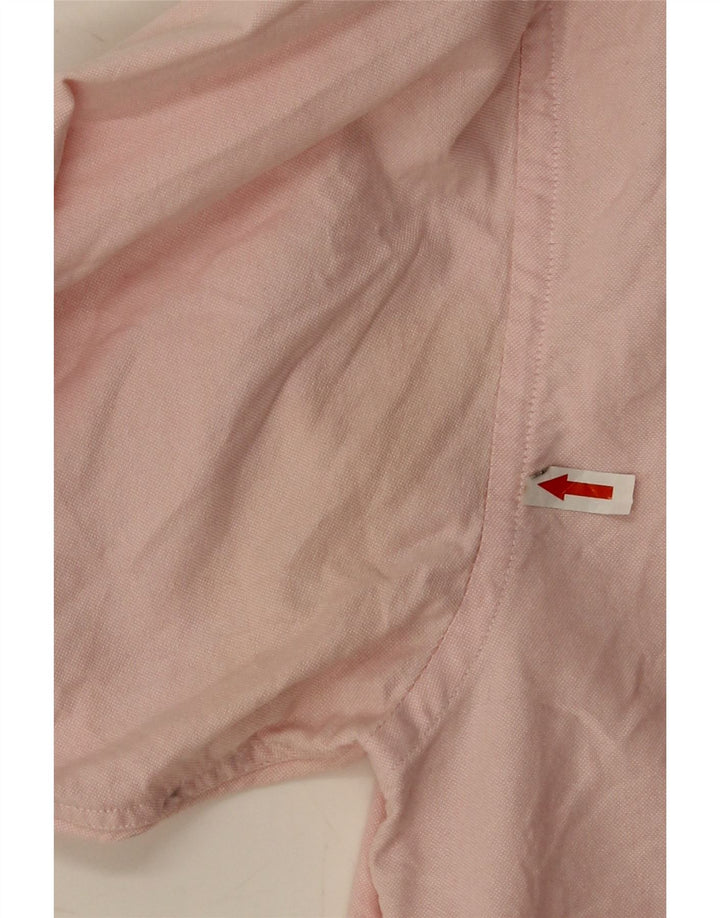 Camicia da uomo Tommy Hilfiger in cotone rosa medio