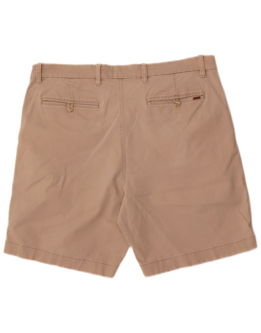 Pantaloncini chino da uomo Chaps W36 grandi in cotone beige