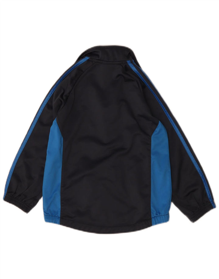 Giacca da tuta da ragazzo Adidas 5-6 anni Colorblock nera