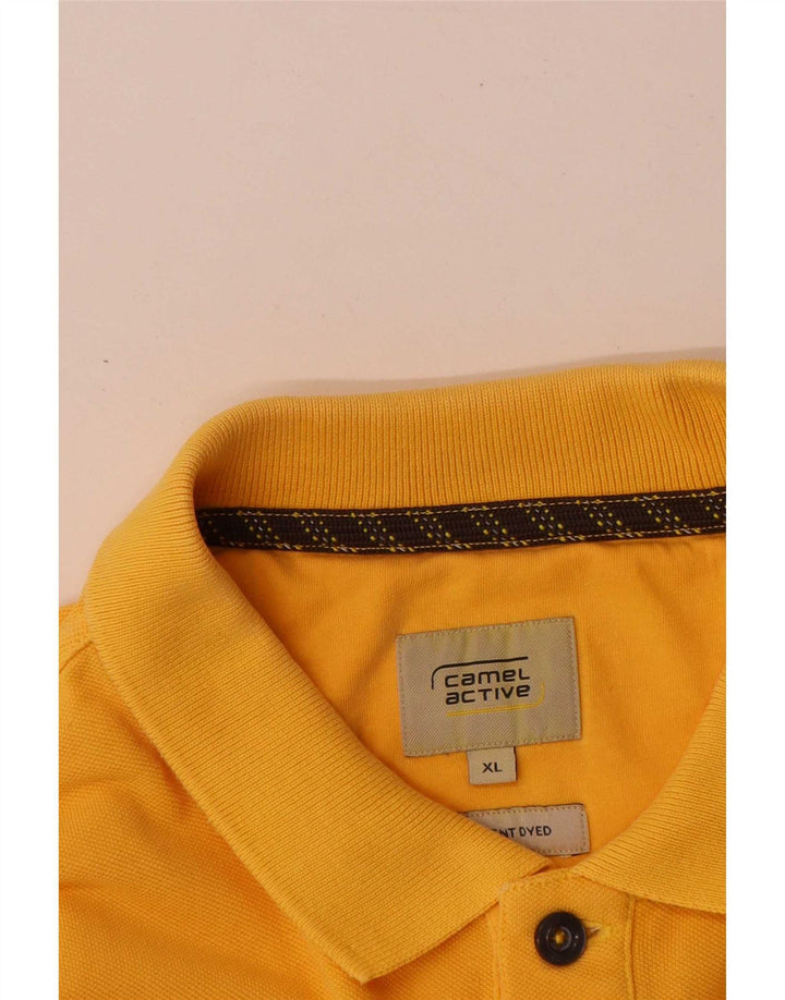 Polo da uomo Camel Active XL gialla