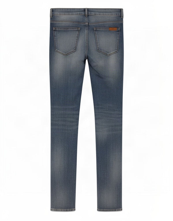 Jeans skinny da donna a vita media Zara EU 38 Small W30 L31 Blu