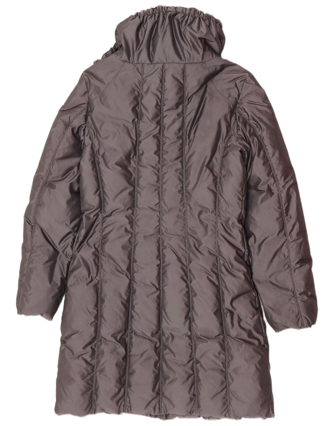 Cappotto imbottito con cappuccio da donna Penny Black UK 12 Grigio medio