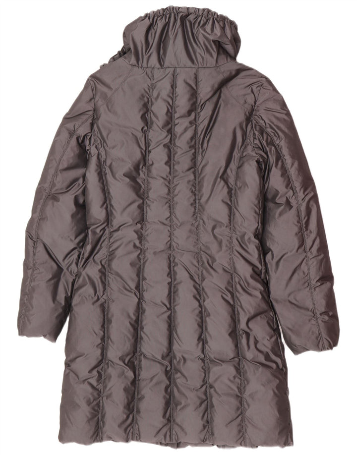 Cappotto imbottito con cappuccio da donna Penny Black UK 12 Grigio medio