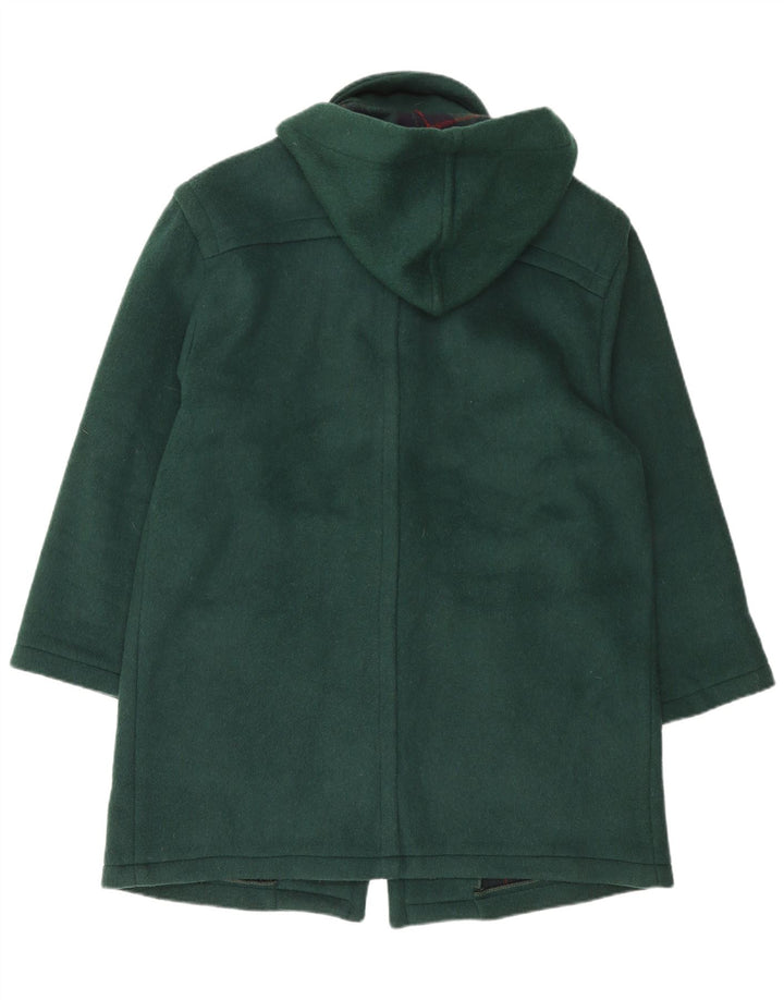 Montgomery con cappuccio da donna vintage UK 16 grande verde