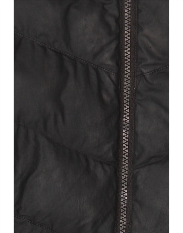 Giacca imbottita con cappuccio Nike da ragazzo 10-11 anni media poliestere nero