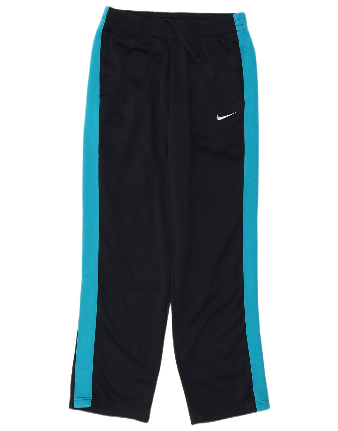Pantaloni della tuta da donna Nike UK 10 Small Nero Colourblock Poliestere