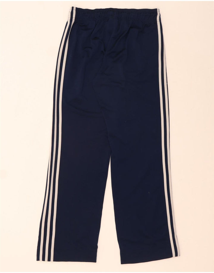 Pantaloni da tuta da uomo Adidas medi in poliestere blu navy