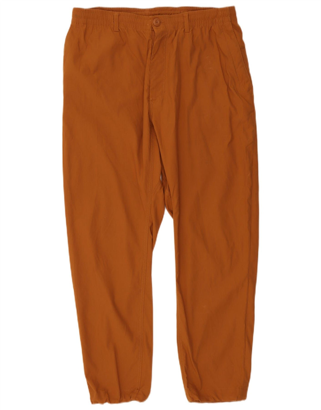 Pantaloni cargo Nike da uomo Dri Fit slim grandi W36 L29 marrone poliammide