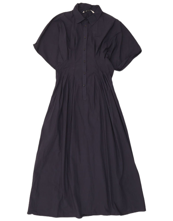 Vestito lungo da donna Zara UK 12 blu navy medio