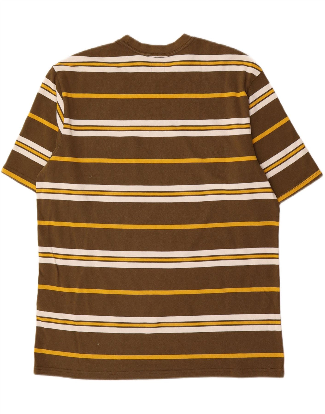 LEVI'S T-shirt oversize da uomo Top in cotone a righe marrone medio