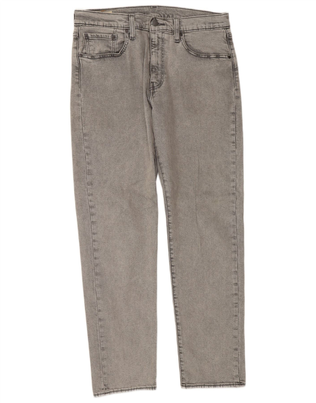 Levi's Uomo 502 Jeans affusolati W33 L32 Cotone grigio