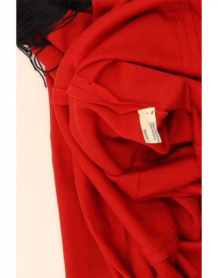 Avedon Abito Tubino Manica Lunga Donna IT 44 Medio Lana Rosso