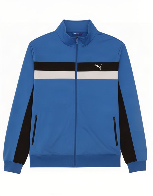 Giacca da tuta da uomo Puma XL Blue Colourblock
