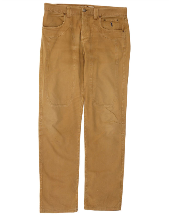 Jeans dritti da uomo Jeckerson W36 L33 cotone beige