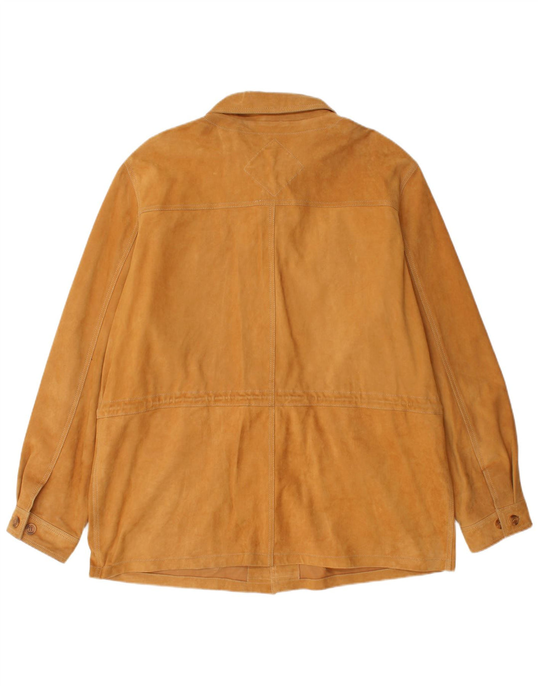 Giacca da uomo in pelle scamosciata WALBUSCH UK 42 XL in pelle marrone