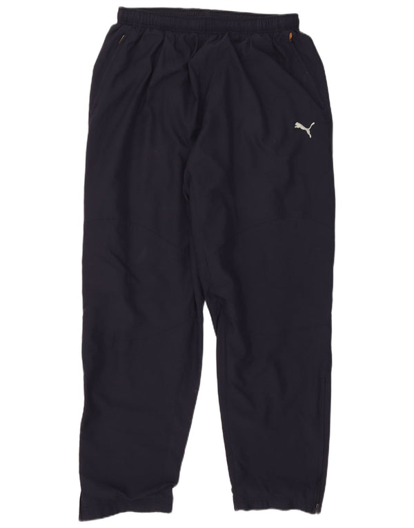Pantaloni da tuta da uomo Puma XL blu navy in poliestere