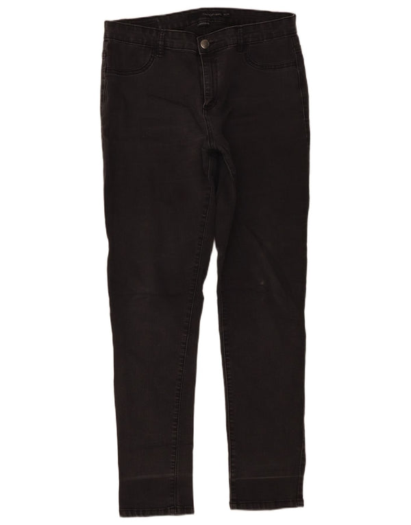 Jeans legging da donna Calvin Klein US 14 Large W32 L30 Cotone grigio