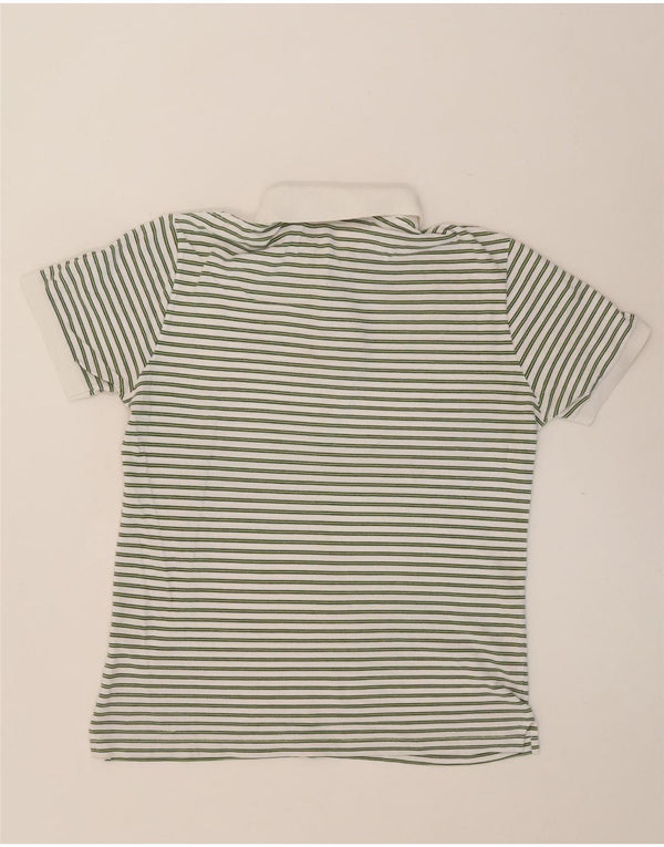 Polo da uomo FRED PERRY piccola in cotone a righe bianche