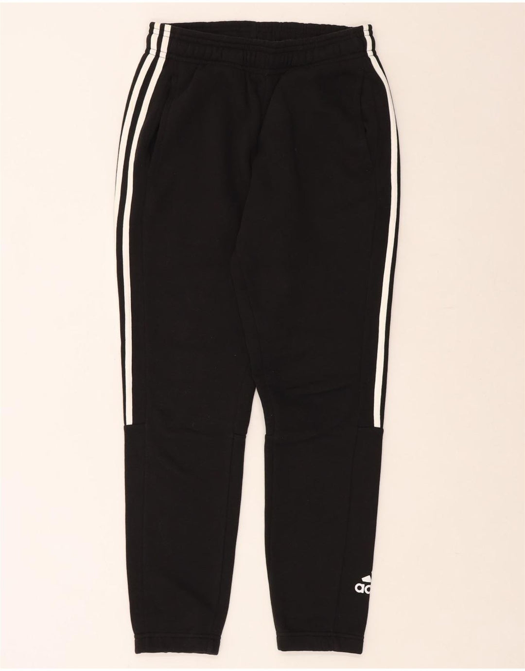 Pantaloni da tuta da uomo ADIDAS Joggers piccoli in cotone nero