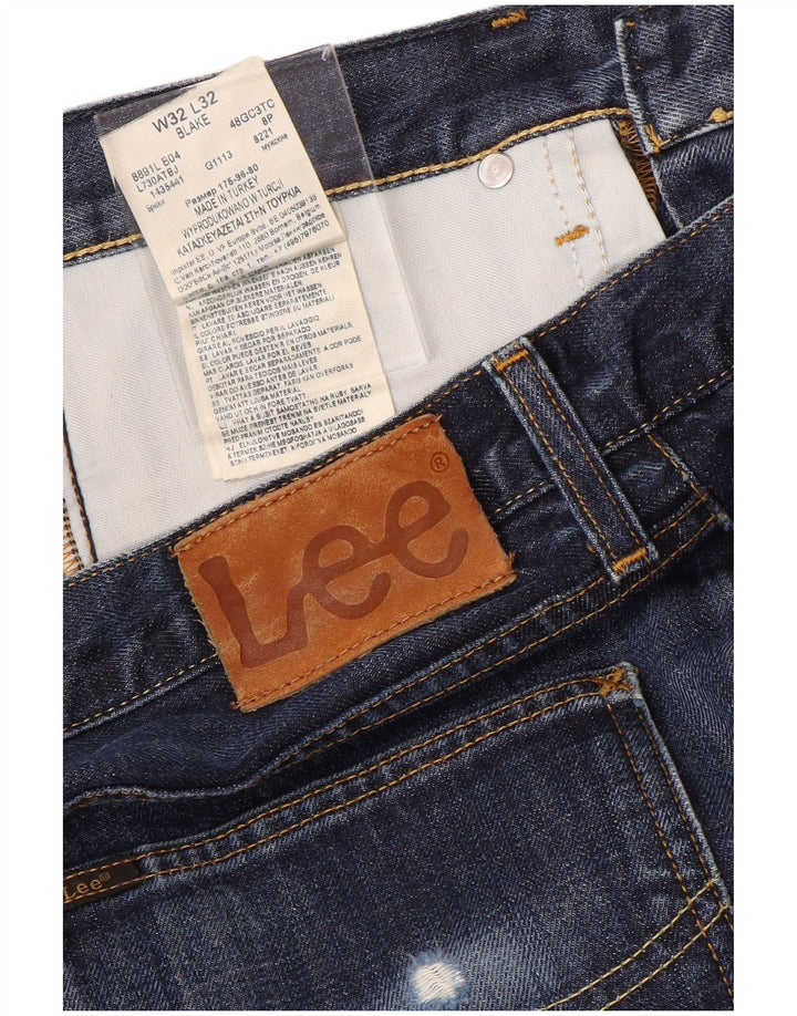 Jeans dritti Blake da uomo LEE W32 L32 in cotone blu