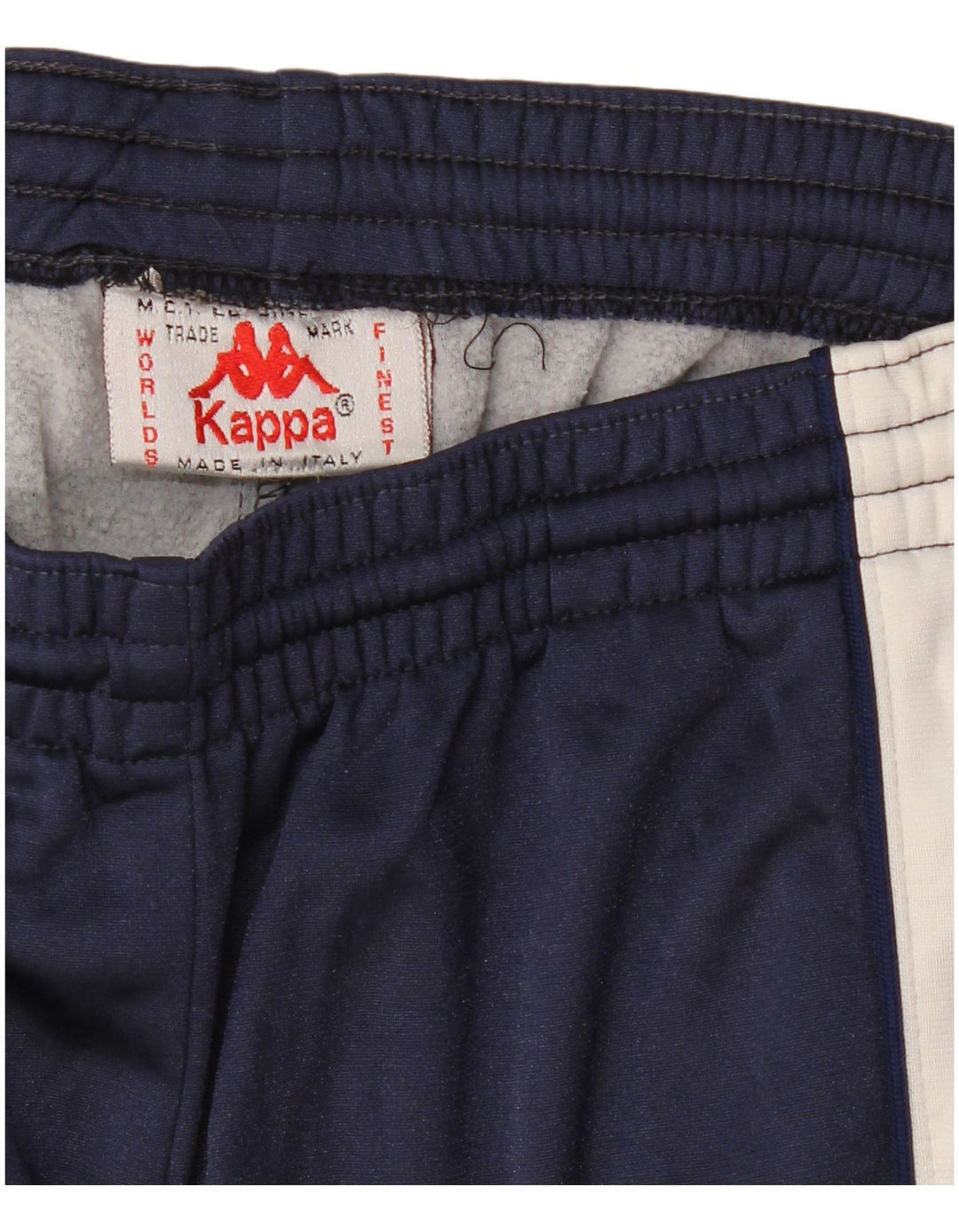 Pantaloni da tuta con grafica Kappa da uomo Joggers Medium Blu Navy Colourblock