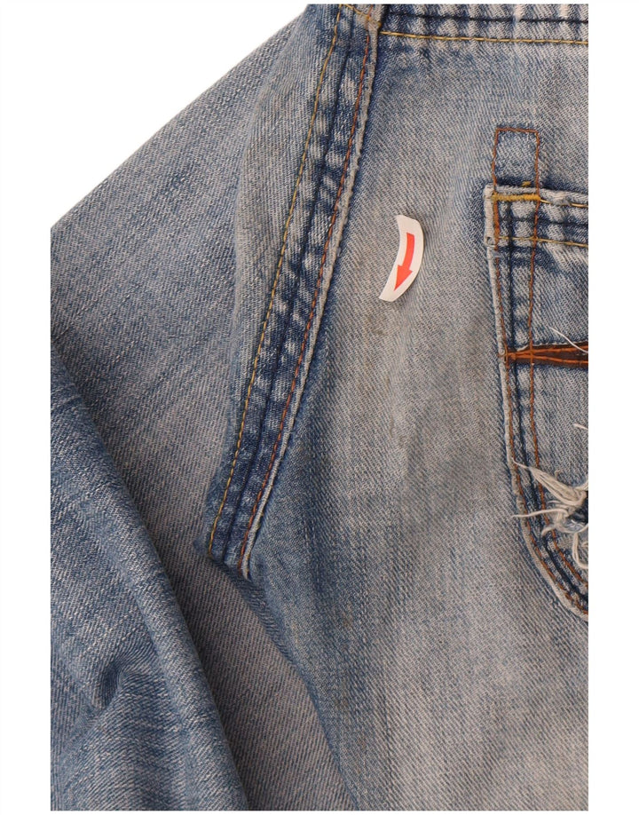 Jeans bootcut da donna Replay W26 L34 cotone blu