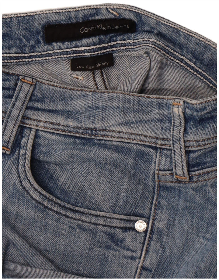 Jeans skinny da donna Calvin Klein W30 L26 Blu