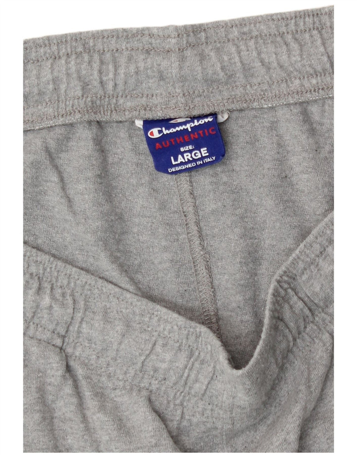 Pantaloncini sportivi grafici da uomo Champion grandi grigi