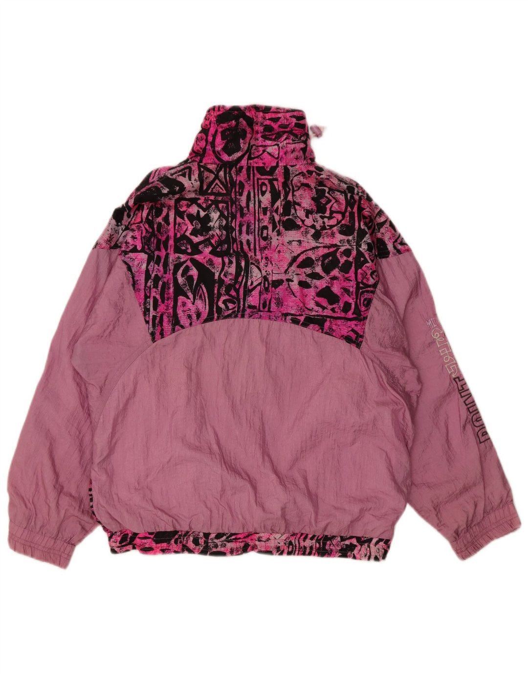 Giacca da tuta grafica da donna di MC Kee UK 18 XL Rosa geometrica