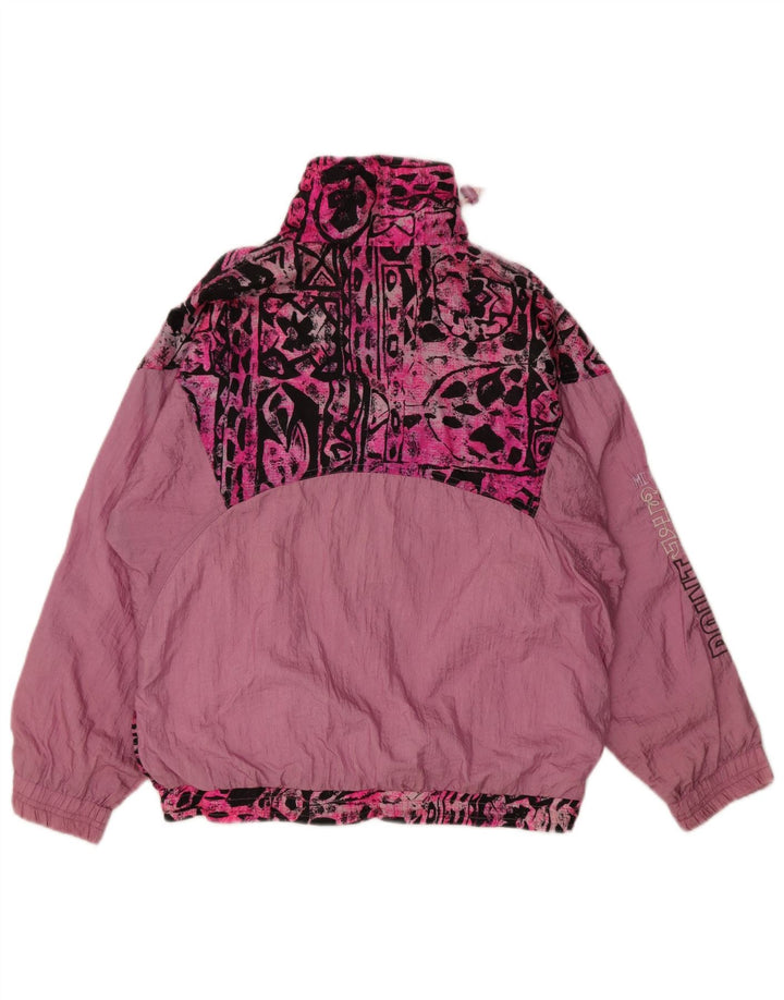 Giacca da tuta grafica da donna di MC Kee UK 18 XL Rosa geometrica