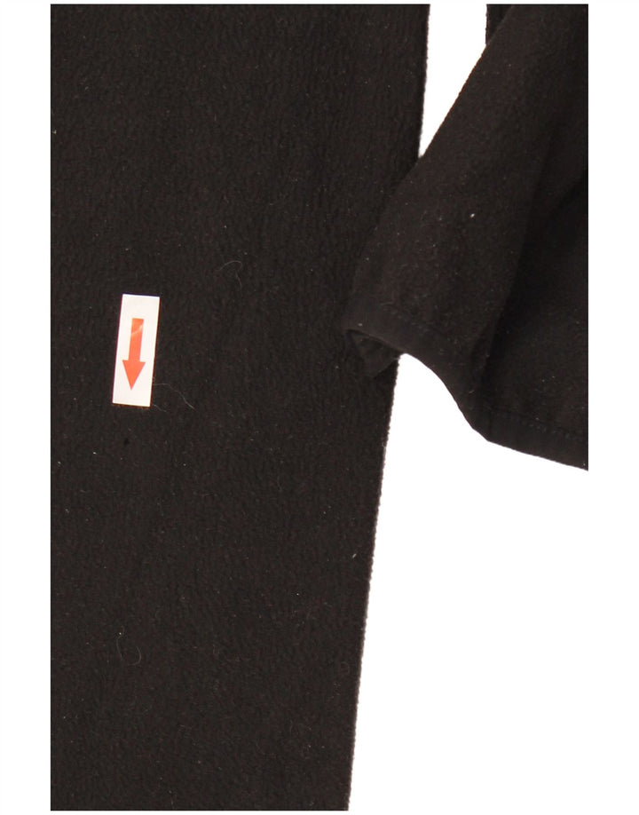Maglione in pile da uomo con collo con zip The North Face 2XL poliestere nero