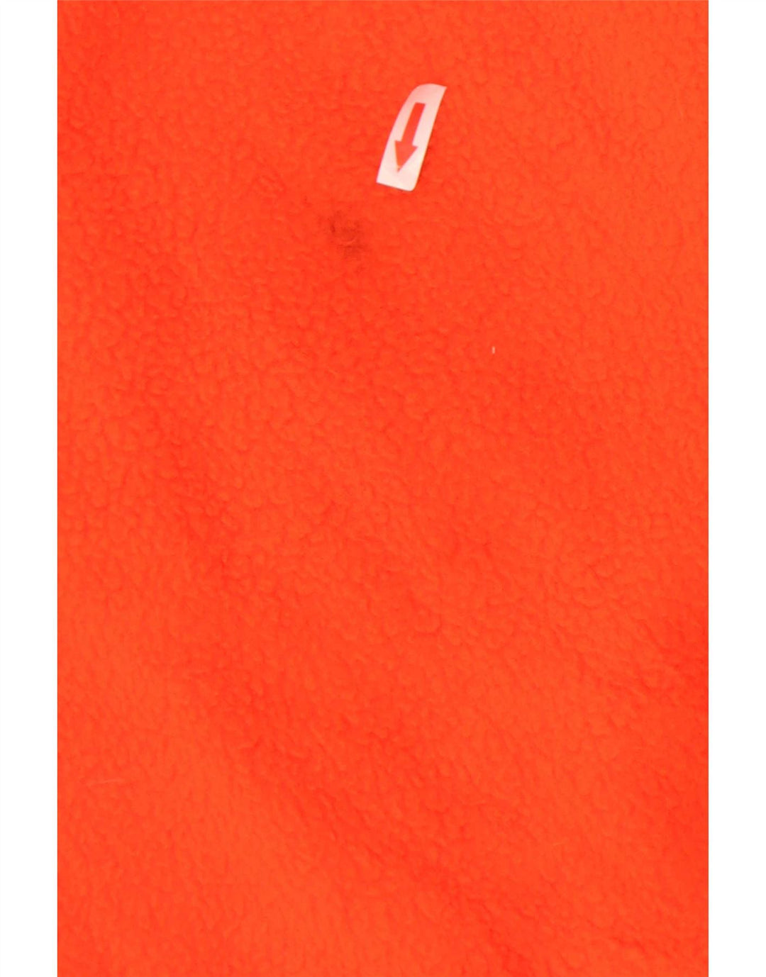 Giacca in pile da uomo Adidas UK 38 poliestere arancione medio