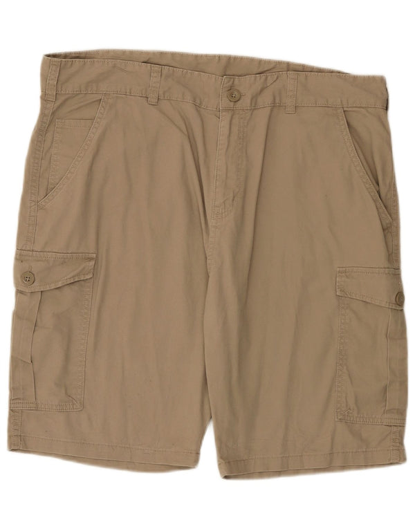Pantaloncini cargo da uomo Mountain Warehouse W38 XL in cotone kaki