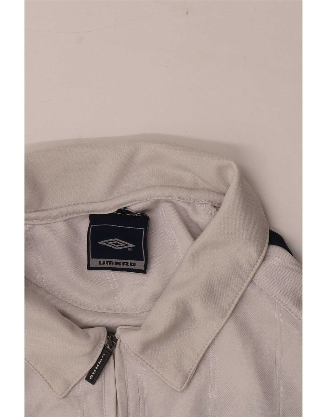 Polo Umbro da uomo color block bianco medio
