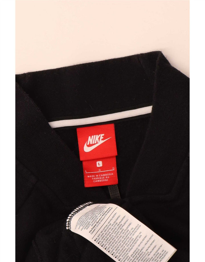 Giacca da ginnastica da uomo Nike Large in cotone nero