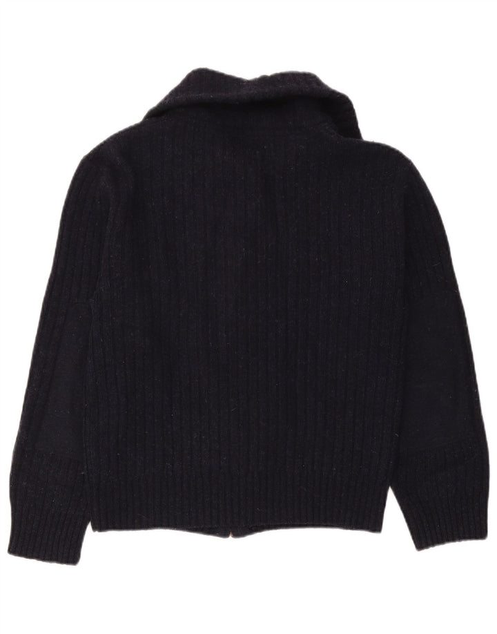 Maglione cardigan da donna LEVI'S UK 12 medio blu navy