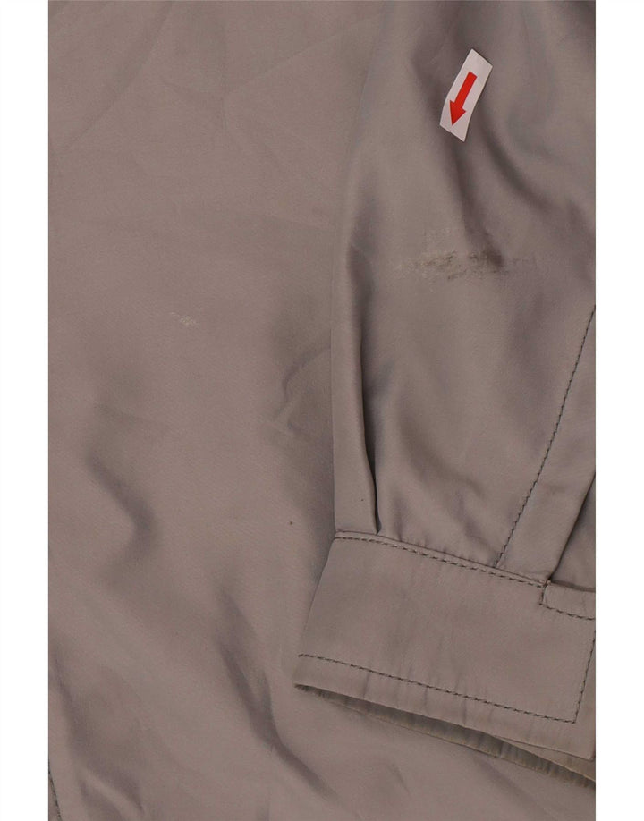 Giubbotto Bomber Uomo Trussardi IT 52 XL Grigio Poliestere Classico