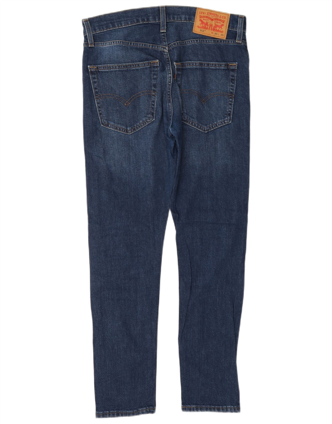 Levi's Uomo 512 Jeans slim affusolati W30 L30 Blu