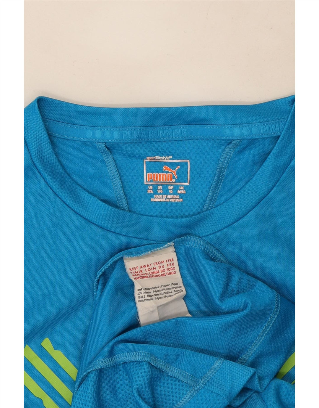 Maglietta grafica Puma da ragazzo, 15-16 anni, in poliestere blu